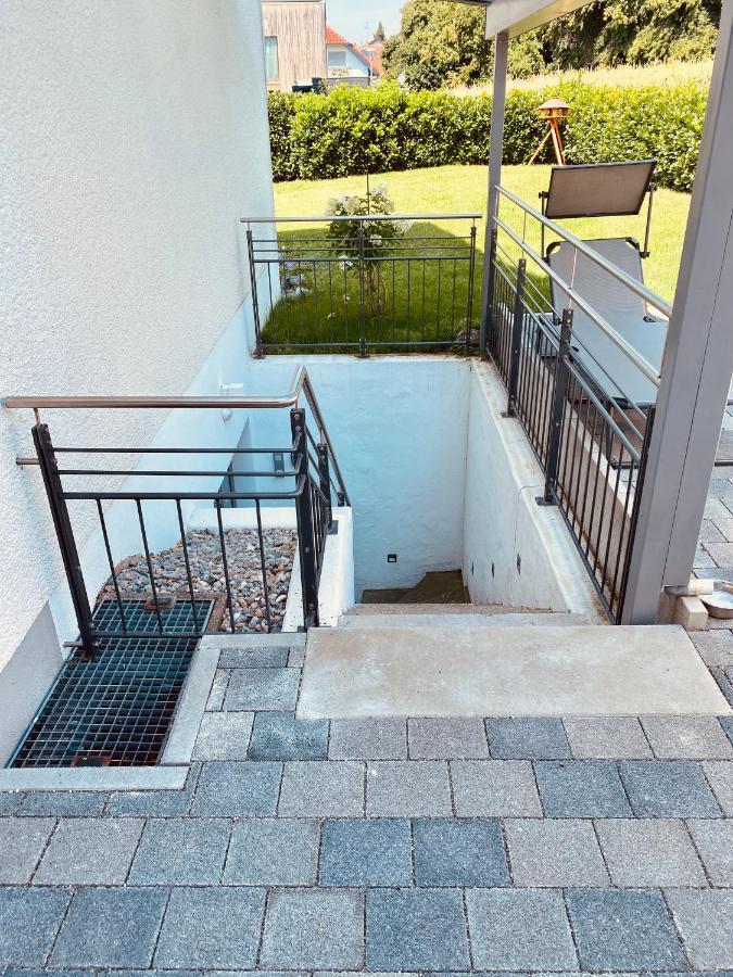 Modernes Apartment Am Bodensee ヴァッサーブルク エクステリア 写真