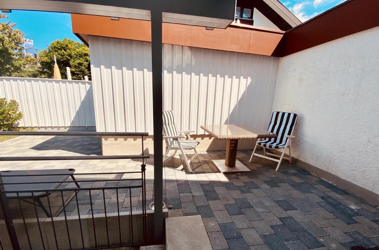 Modernes Apartment Am Bodensee ヴァッサーブルク エクステリア 写真